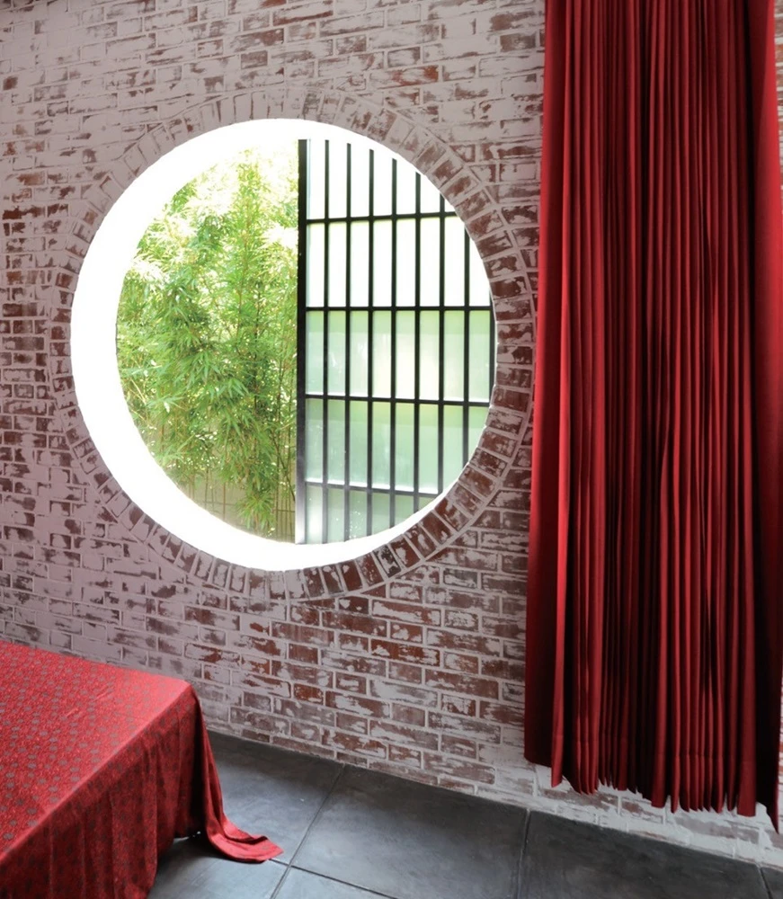 王大閎建築劇場，2018，臥室月窗。©台北市立美術館-圖片